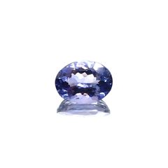 タンザナイト(宝石名タンザナイト) タンザニア産 1.63ct 識別済[210711835]8.5×6.4mm前後