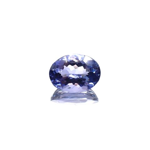 タンザナイト(宝石名タンザナイト) タンザニア産 1.63ct 識別済[210711835]8.5×6.4mm前後