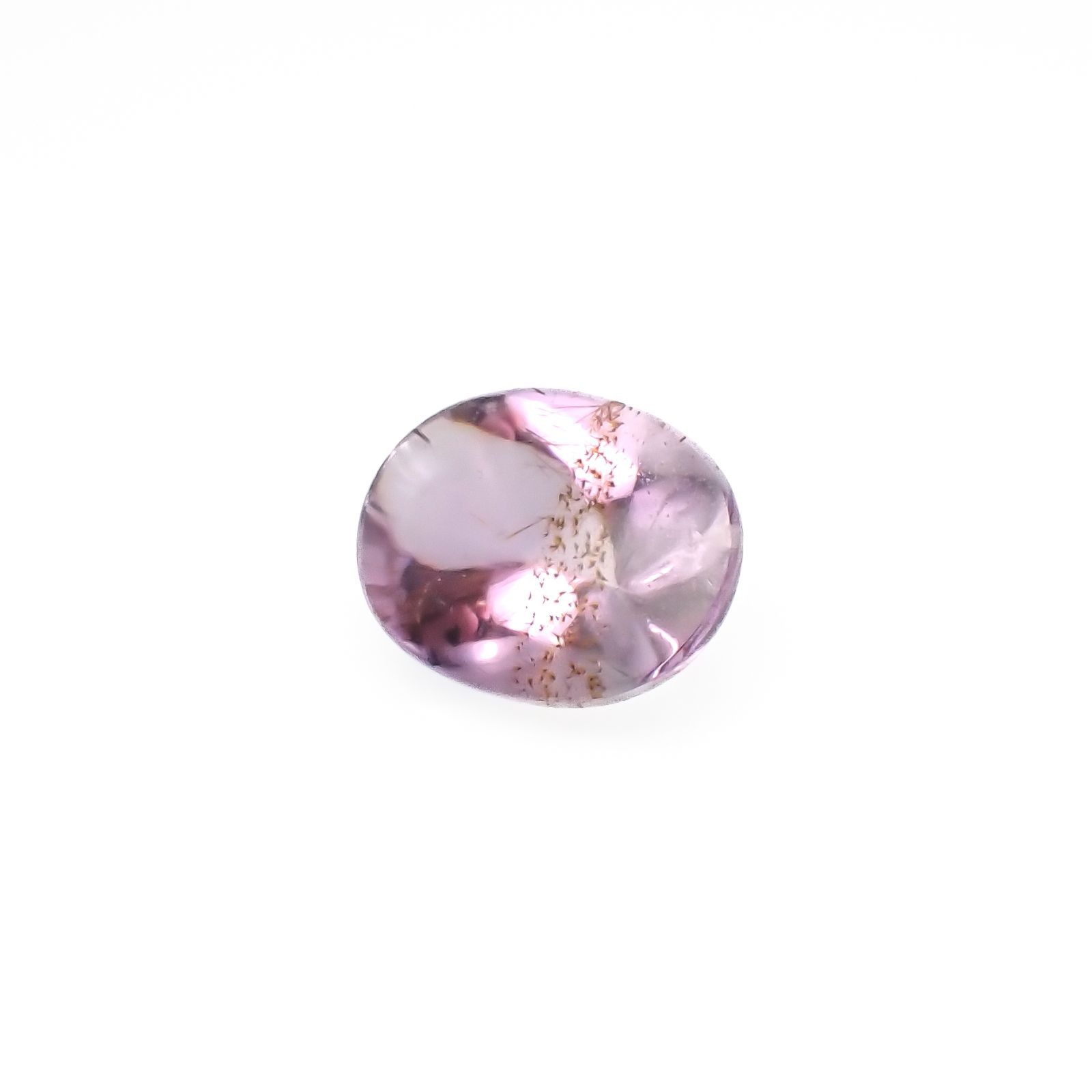 ゲーサイトインアメジスト ブラジル産 4.99ct[230119791]13.3x10.3mm前後