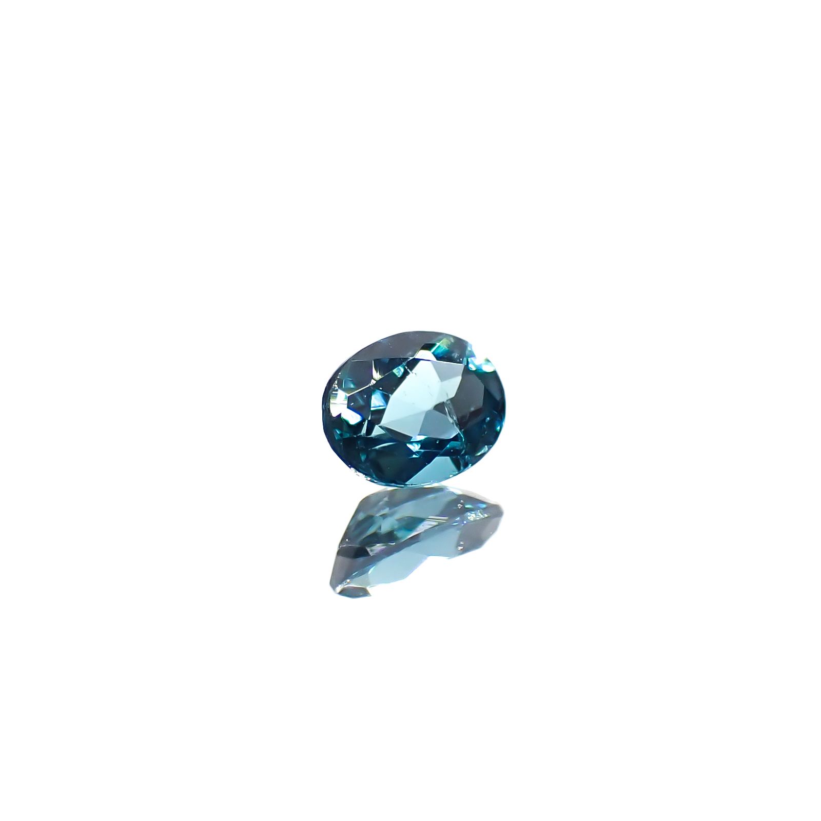 ブルーグリーントルマリン ブラジル産 0.16ct[240628033]4x2.9mm前後