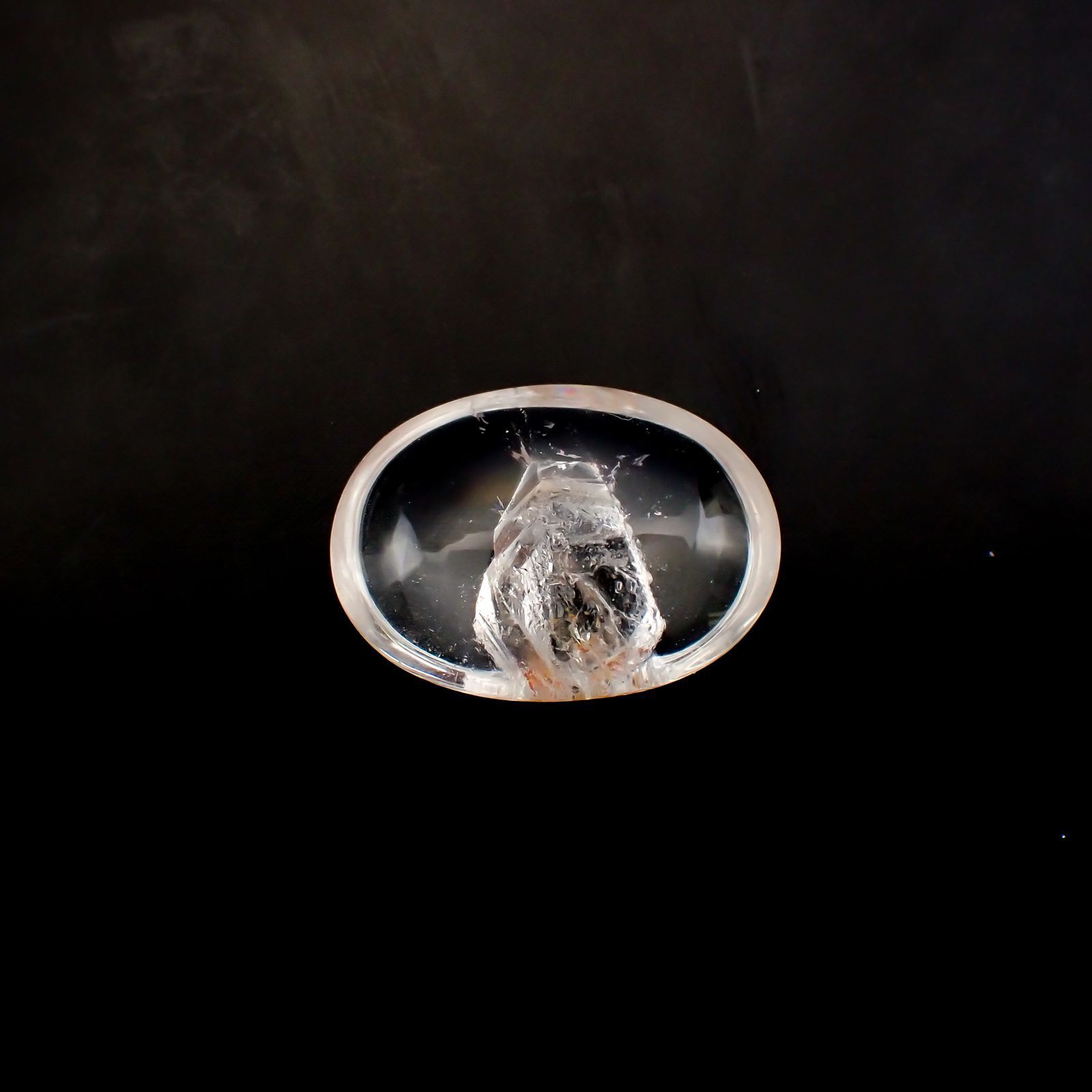 マニフェストインクォーツ ブラジル産 14.24ct [220716789]20.5x14.7mm前後