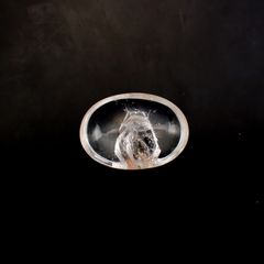 マニフェストインクォーツ ブラジル産 14.24ct [220716789]20.5x14.7mm前後