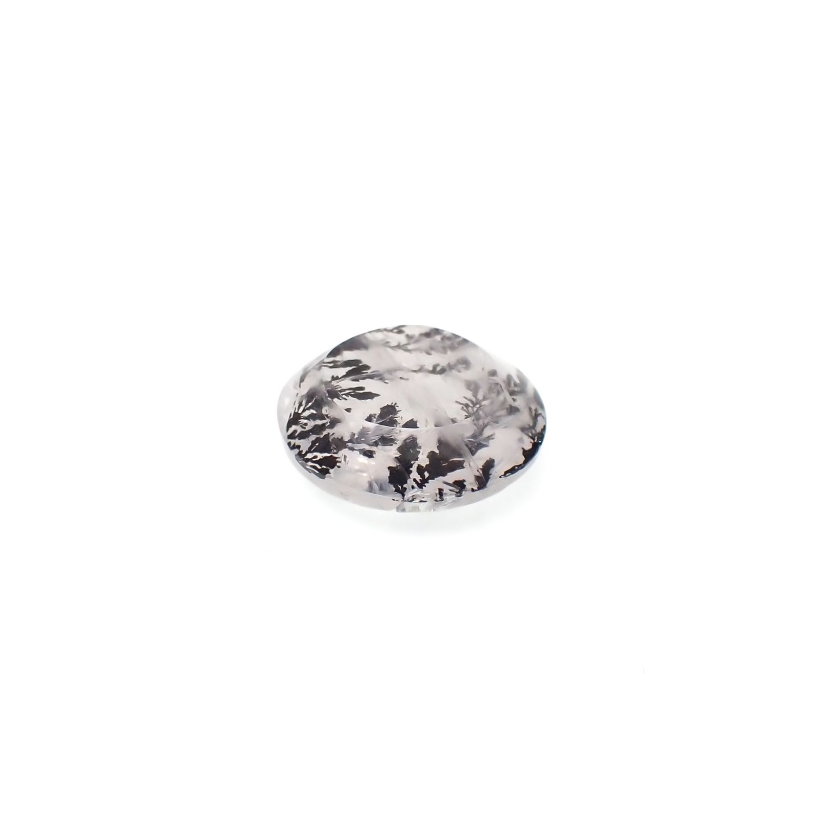 デンドリチッククォーツ ブラジル産 3.12ct[231224896]11.2x11.2mm前後