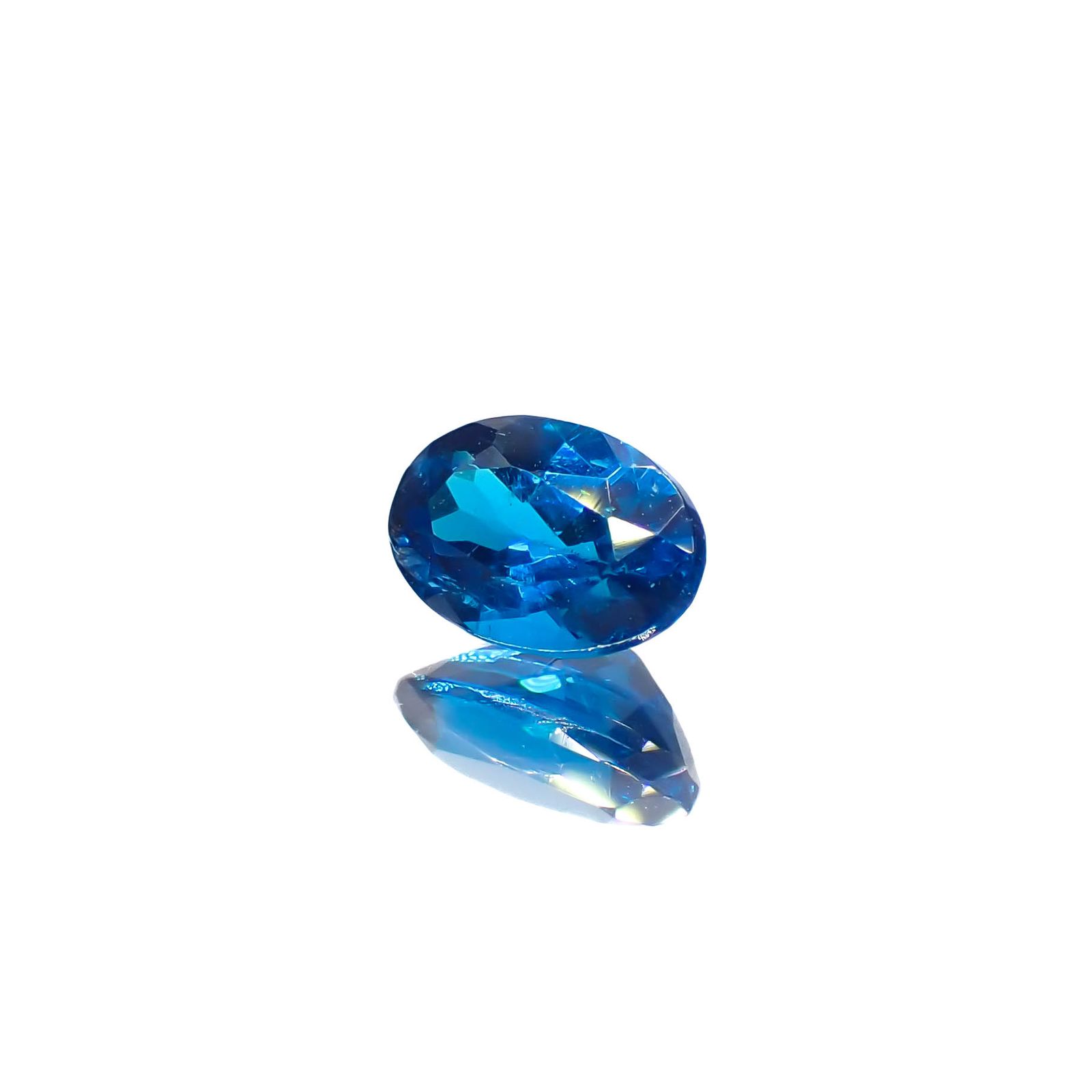ディープブルーアパタイト  マダガスカル産 0.51ct[230421666]6x4mm前後