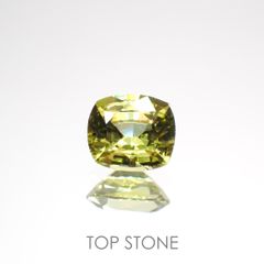 クリソベリル(宝石名クリソベリル)マダガスカル産 0.57ct 識別済[220114485]5.1x4.6mm前後