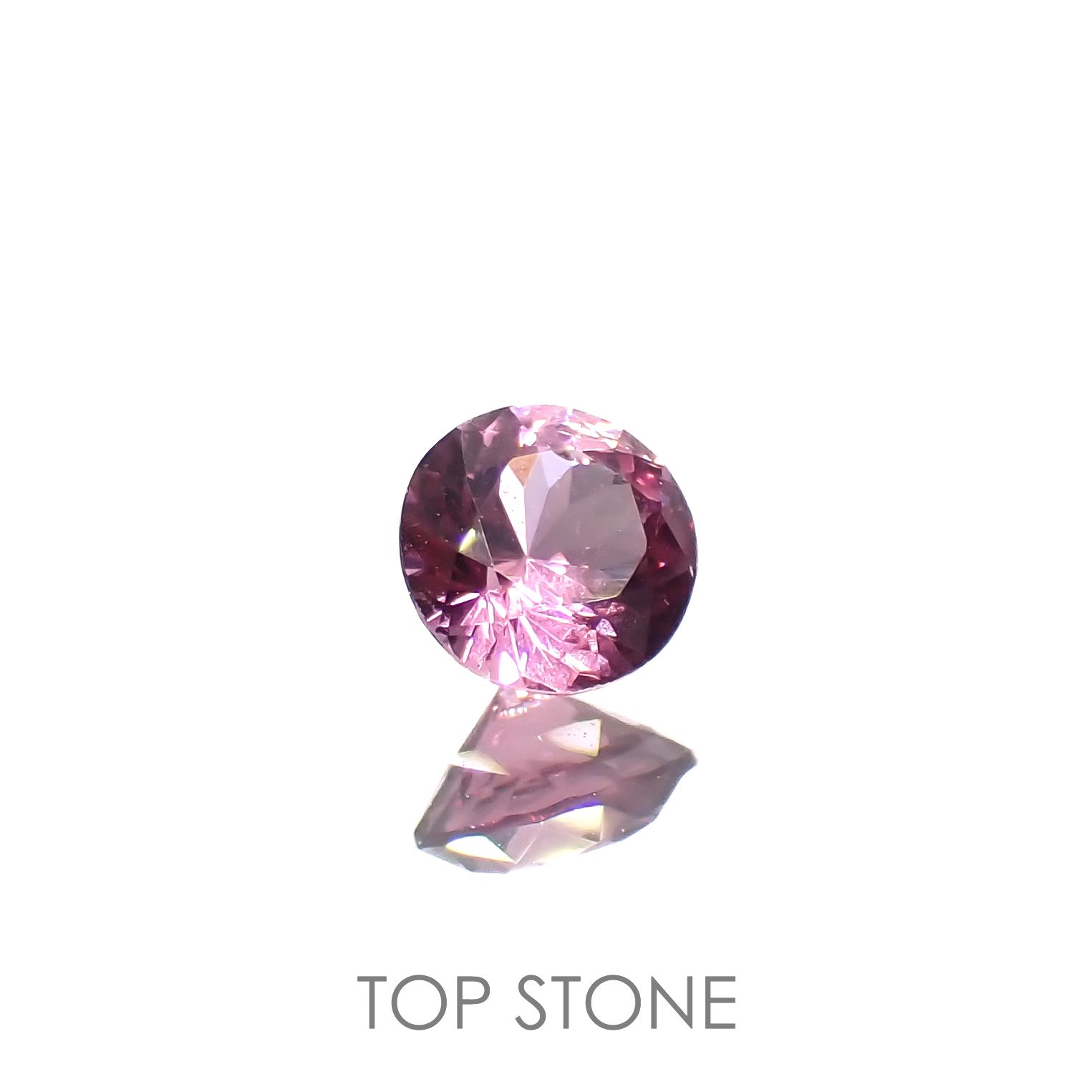 ピンクスピネル(宝石名スピネル)ビルマ/マダガスカル産 0.41ct 識別済[220616137]4.5x4.5mm前後