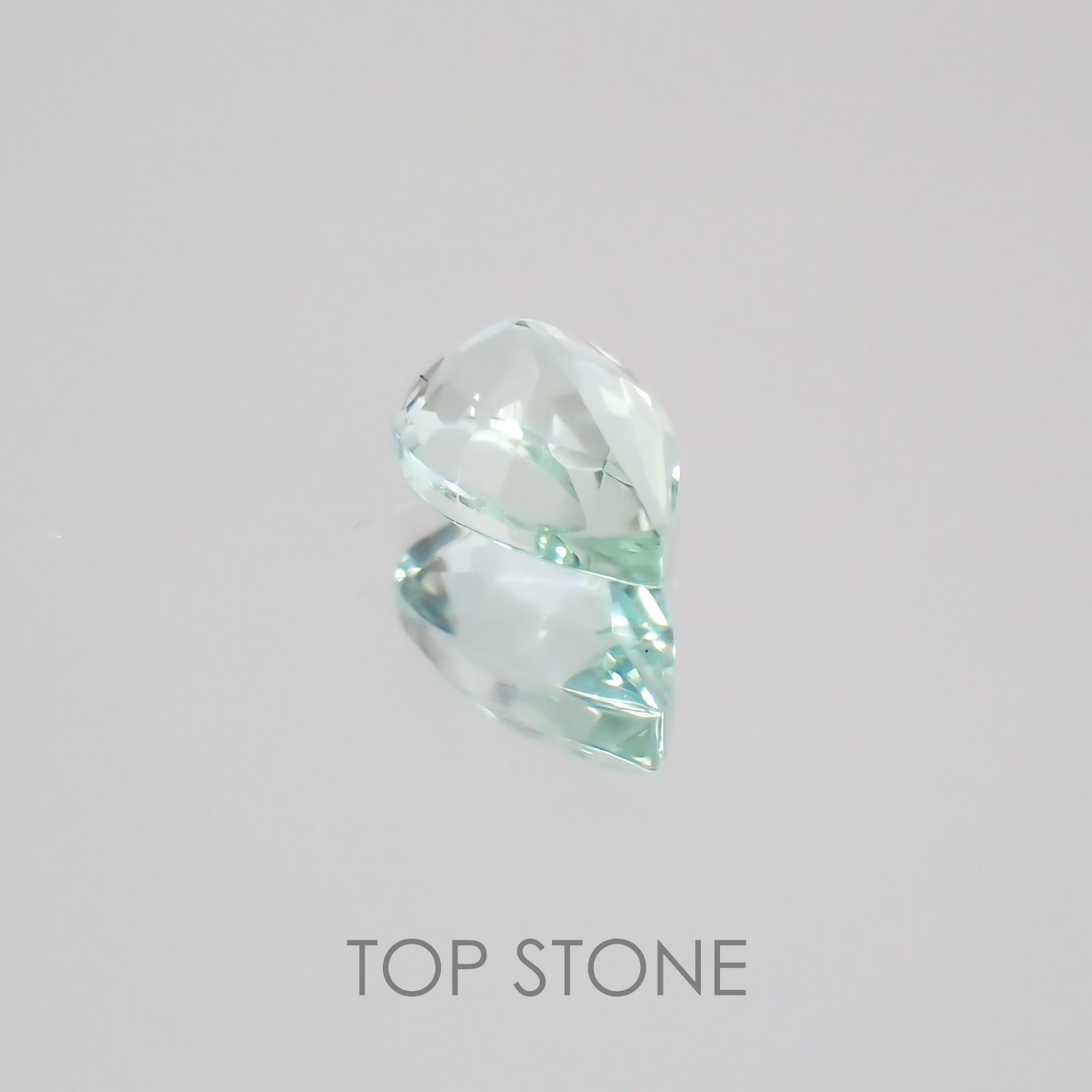 ミントベリル(グリーンベリル) ブラジル産 ルース 0.2ct[21059713]4.8×3mm前後