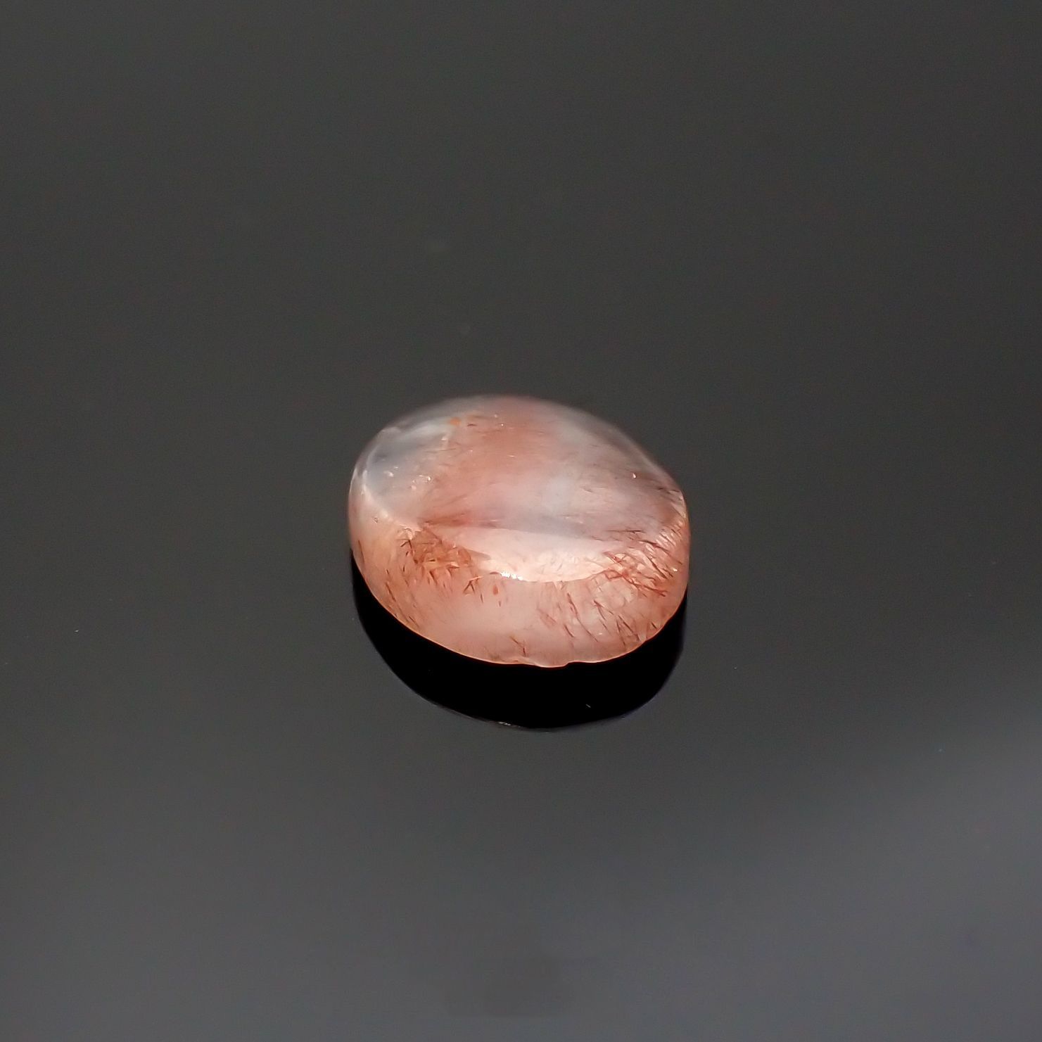 ストロベリークォーツ カザフスタン産 1.20ct[220616698]7.9x6.6mm前後