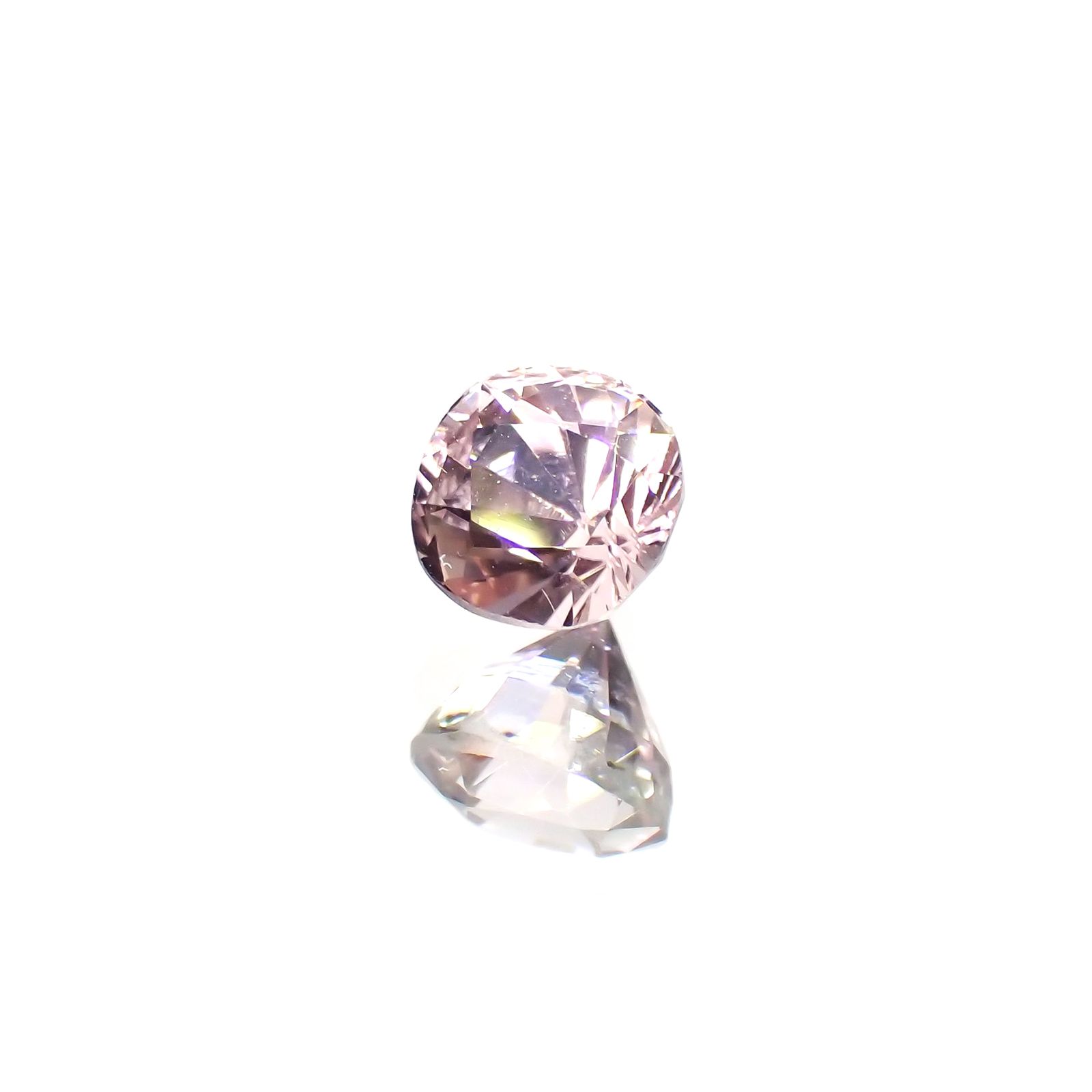ピンクトルマリン アフガニスタン産 0.78ct [220114103]5.2x5.1mm前後