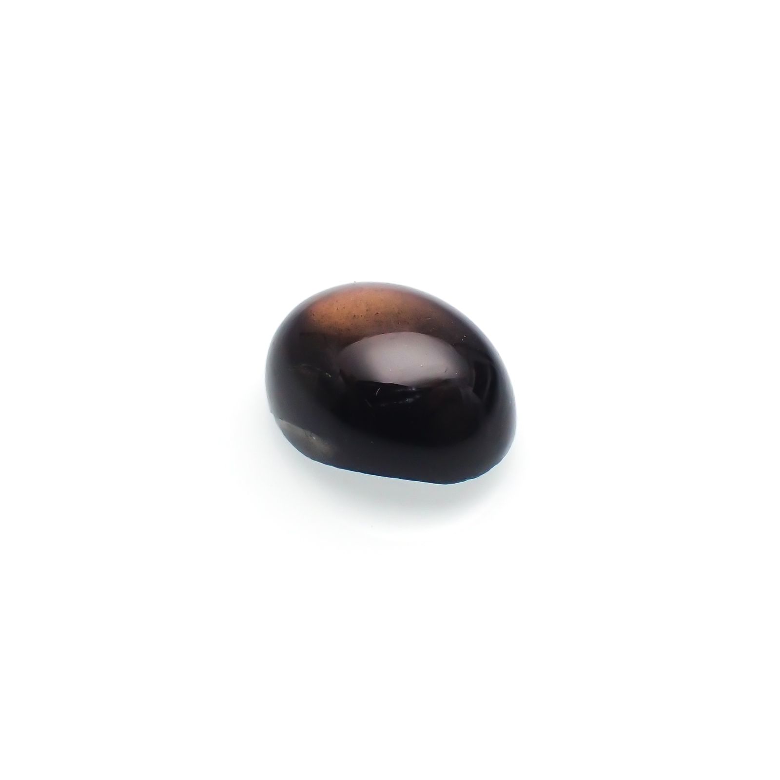 ゴールドシーンアンデシン(宝石名アンデシン)インド産 2.86ct 識別済[250918096]9.9x7.8mm前後