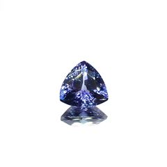 バイカラータンザナイト(宝石名タンザナイト)タンザニア産 1.68ct 識別済[231224810]7.8x7.7mm前後