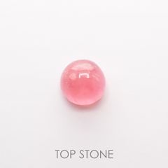 ペツォッタイト(ラズベリル) マダガスカル産 ルース 0.47ct[210510983]4.4×4.4mm前後