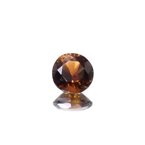 パーガサイト(宝石名パーガサイト)マダガスカル産 0.856ct ソ付(彩珠)[250430294]6.3x6.1mm前後