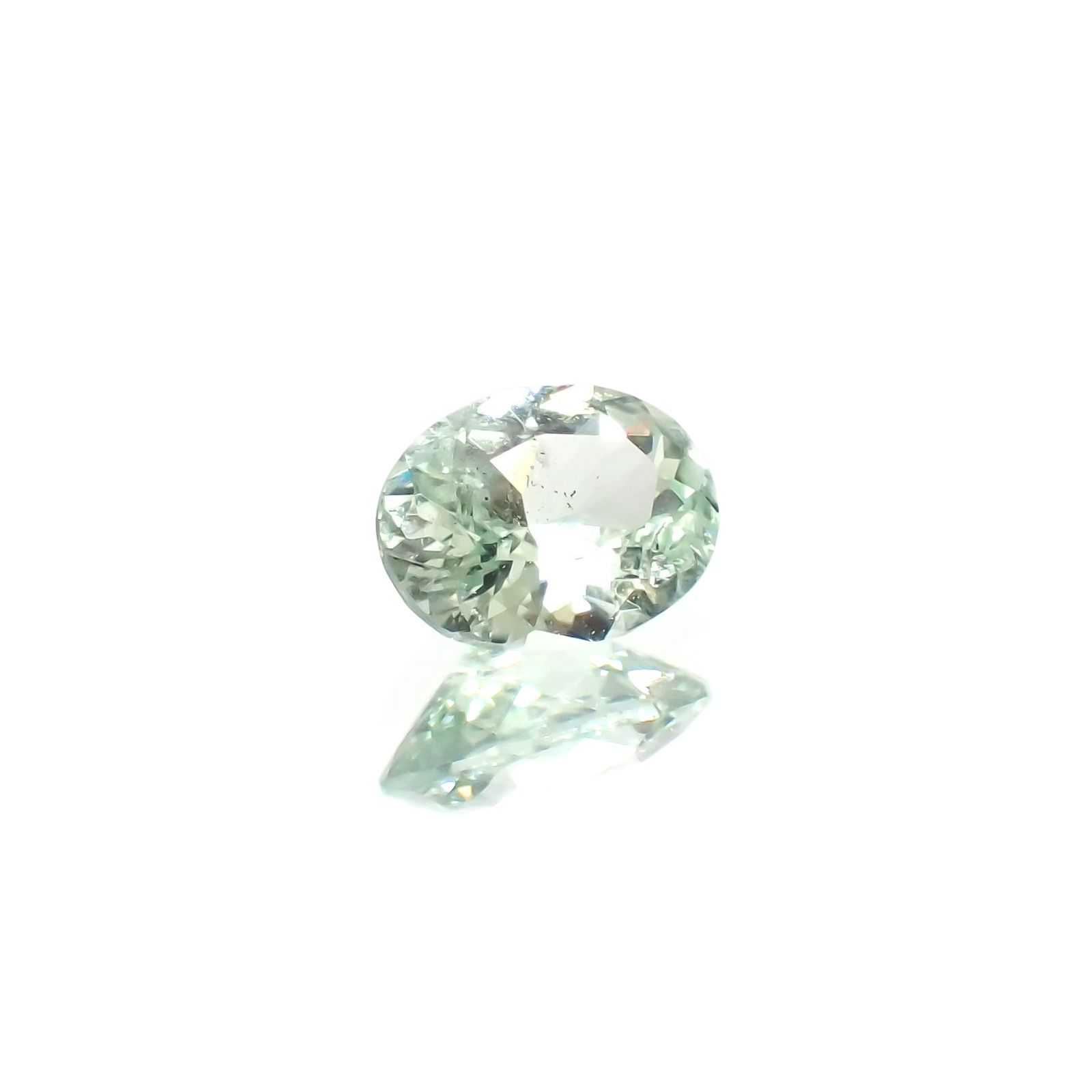 バナジウムコーネルピン(宝石名コーネルピン)タンザニア・タンガ州産 識別済 0.80ct / 6.8x5.1mm前後 [220115632]