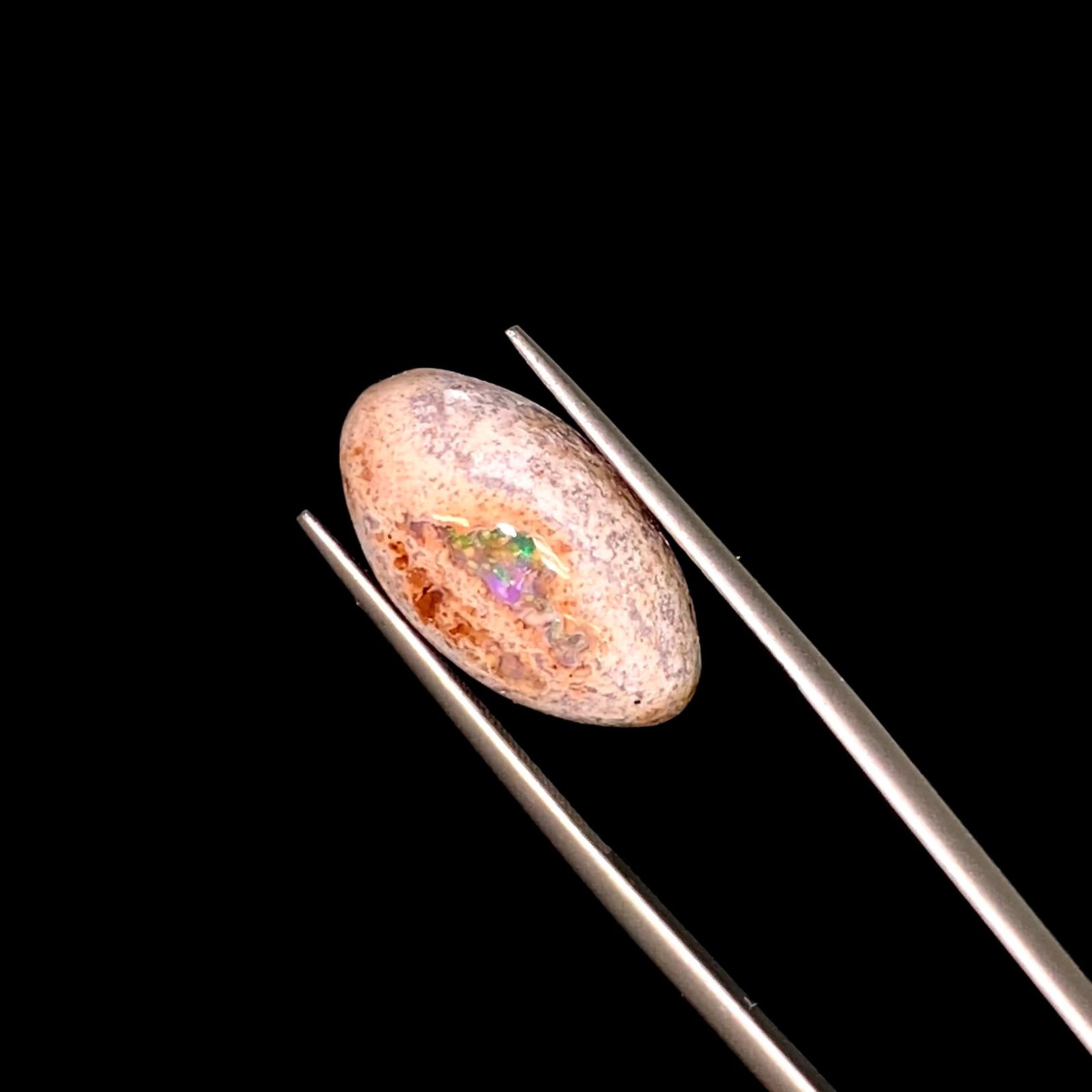 カンテラオパール メキシコ産 7.55ct / 18.9x10.7mm前後[251015299
