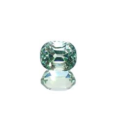 ブルーグリーントルマリン(宝石名トルマリン)アフガニスタン産 識別済 0.98ct / 6.1x5mm前後 [221018341]