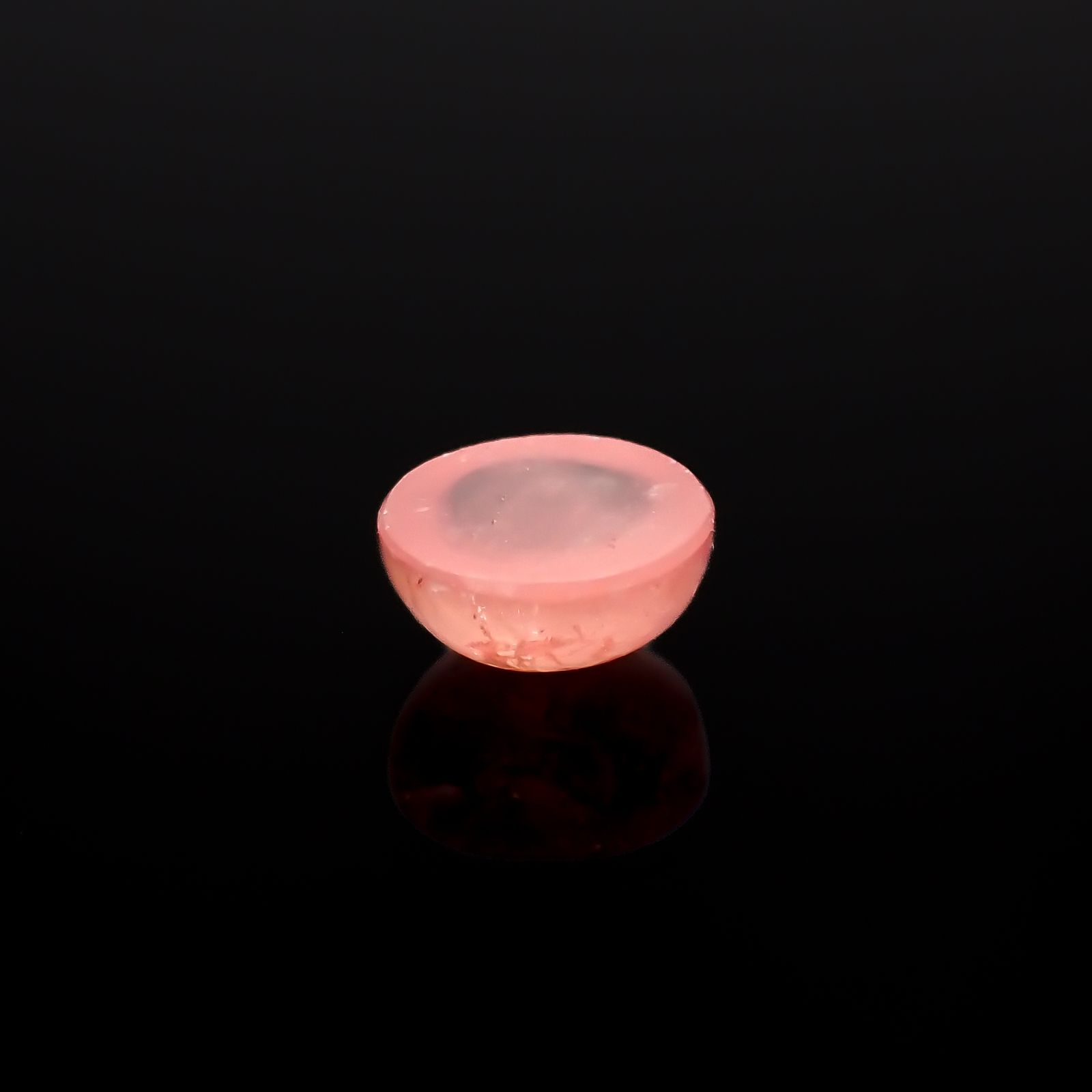 ロードクロサイト(宝石名ロードクロサイト)中国産 1.75ct 識別済[230622462]7.1x7.1mm前後