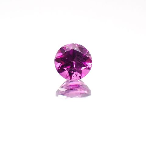 マラヤガーネット(宝石名ガーネット)タンザニア産 0.35ct 識別済[230823055]3.9x3.9mm前後
