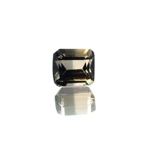 バイカラートルマリン(宝石名バイカラー・トルマリン) ブラジル/アフリカ産 識別済 1.02ct / 5.7x5.1mm前後 [251013567]
