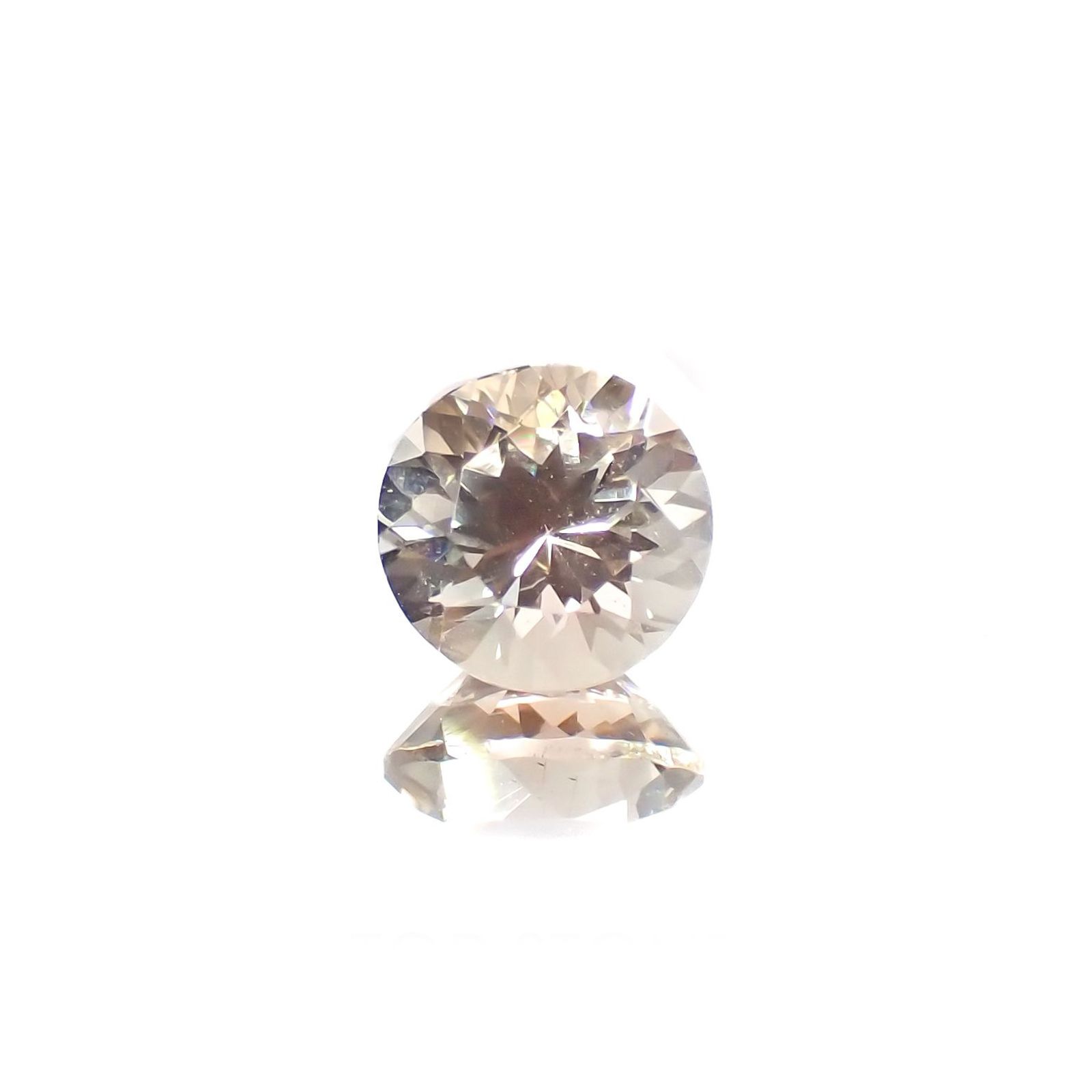 バイカラーオレゴンサンストーン アメリカ・オレゴン州産 0.81ct / 6.1x6mm前後 [230220679]