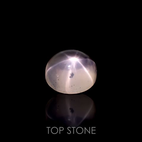 スターローズクォーツ(宝石名スター・ローズ・クォーツ) マダガスカル産 3.97ct 識別済[201912813]10×10mm前後