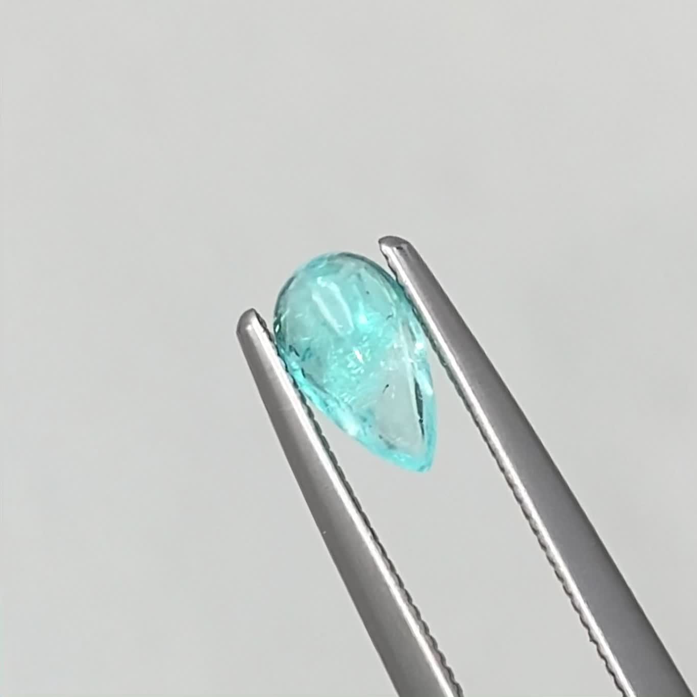 パライバトルマリン ブラジル・キントス鉱山産 0.55ct[240928725]7x4mm