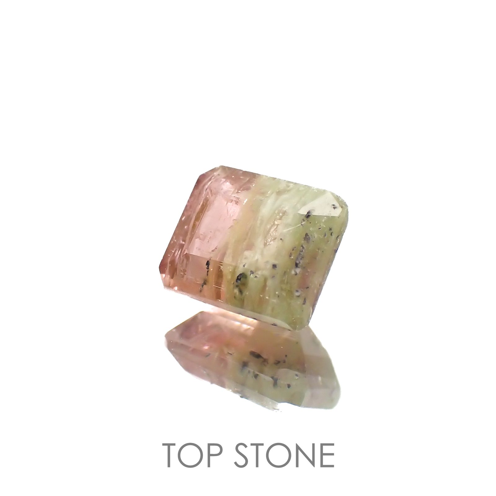 ゼブラトルマリン ブラジル産 1.15ct[220716936]6.6x5.5mm前後
