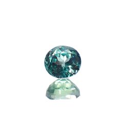 アレキサンドライト(宝石名アレキサンドライト)インド産 0.39ct 識別済[230120267]4.1x3.7mm前後