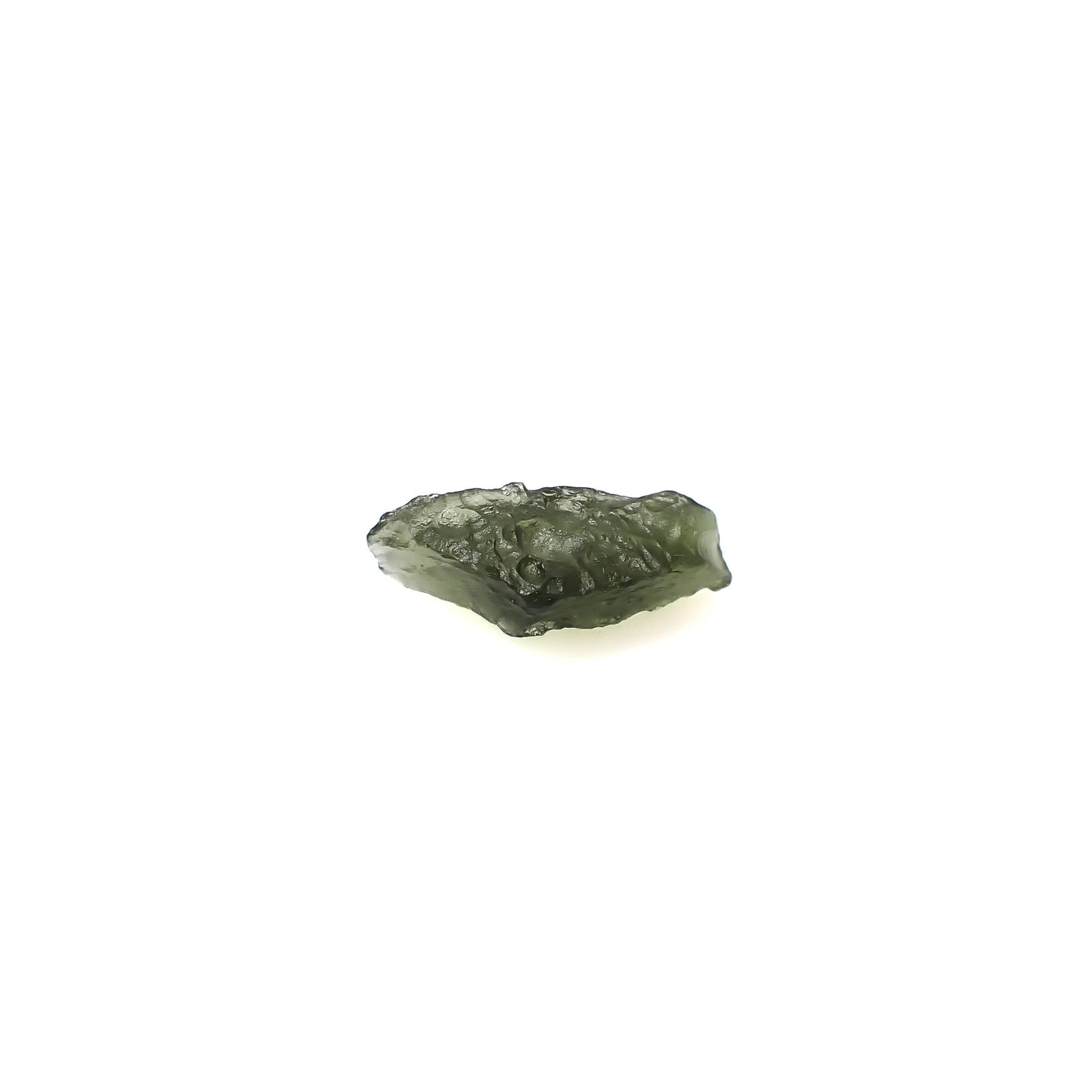 モルダバイト 原石 発見地：旧チェコスロバキア 5.45ct [241029294]19.8x8.6mm前後