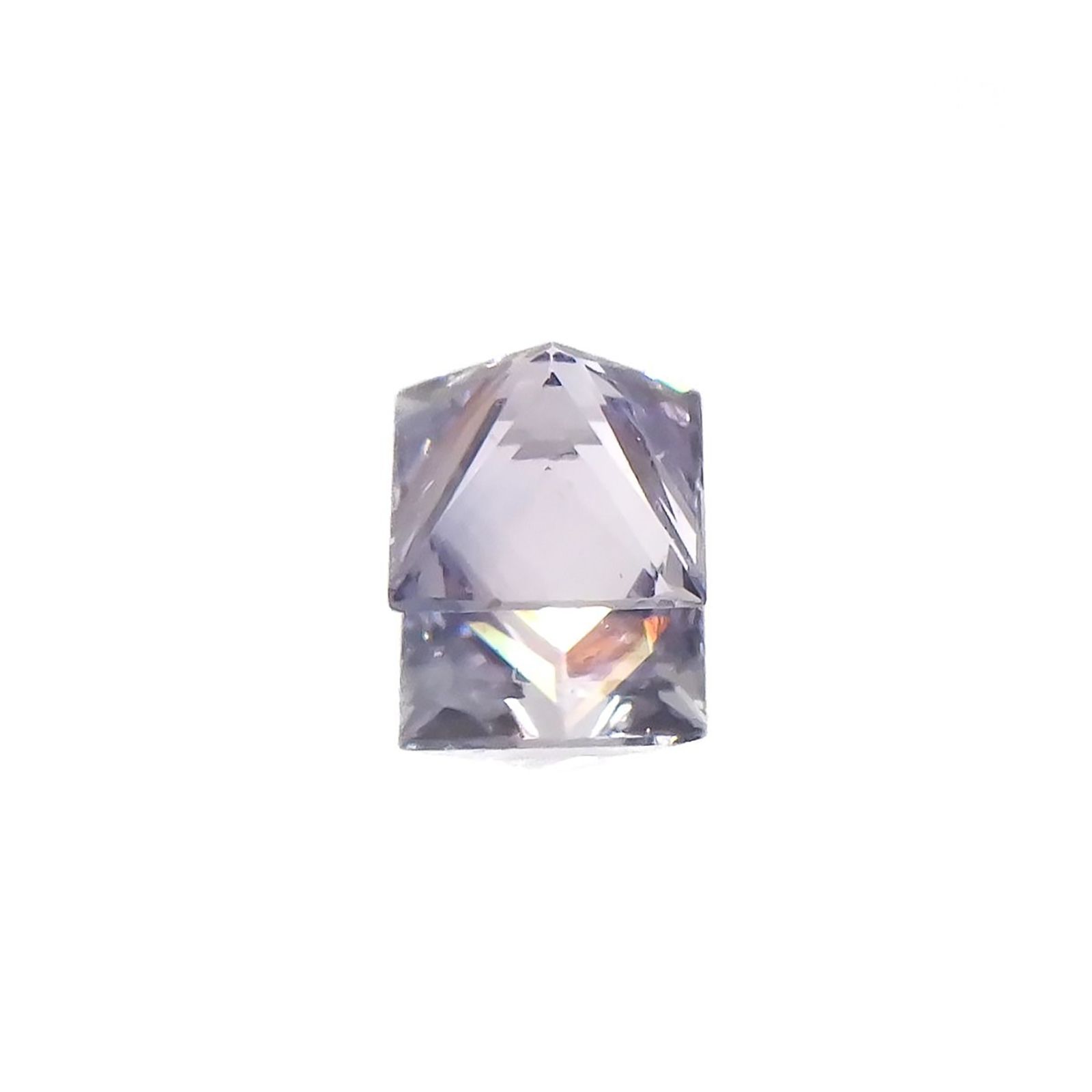 ◇プリンセスカット◇ラベンダーサファイア(宝石名サファイア)東アフリカ産 0.20ct 識別済[250817373]3.1x3mm前後