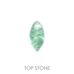 フローライト フルオレッセンス(宝石名フルオライト)イギリス・ロジャリー鉱山産 0.66ct 識別済[211113772]7.8x3.8mm前後