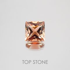 ◇プリンセスカット◇オレゴンサンストーン アメリカ産 ルース 1.03ct[210410380]6.1×6mm前後