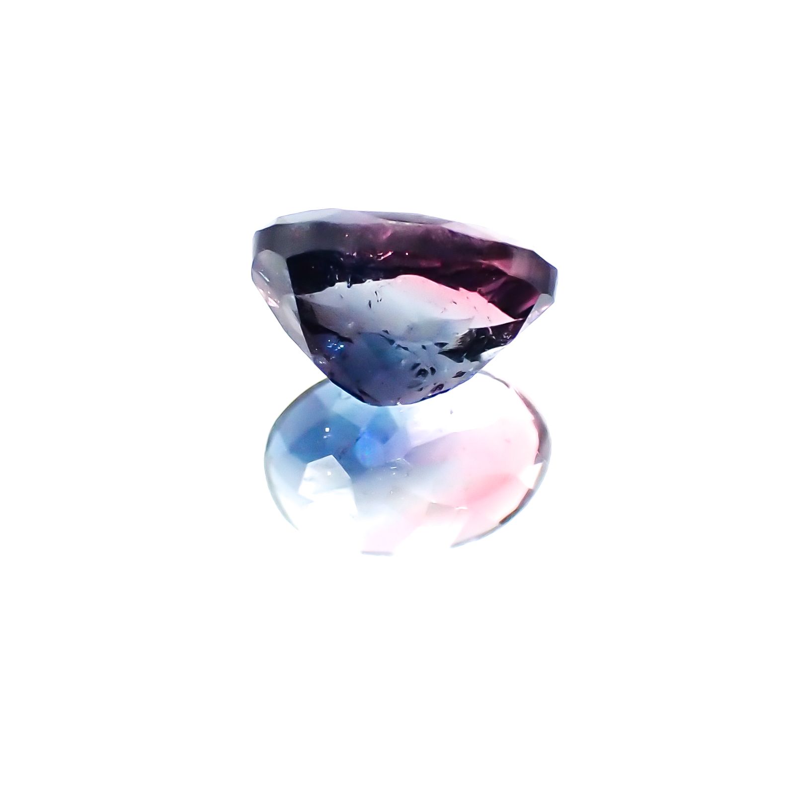 バイカラートルマリン ブラジル産 ルース 0.57ct[20127751]6×4mm前後