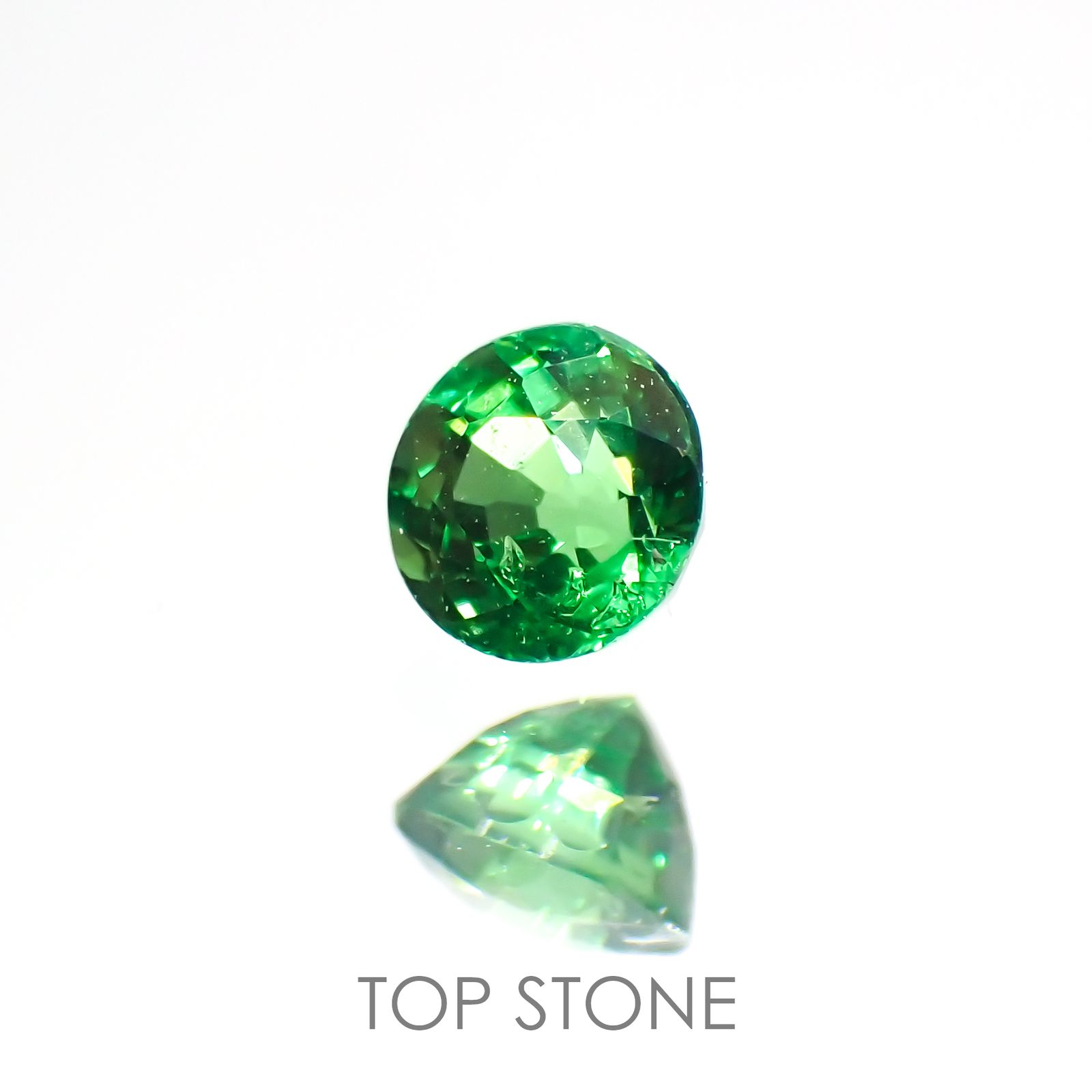 クロムトルマリン タンザニア産 0.22ct[220114166]3.3x3.3mm前後