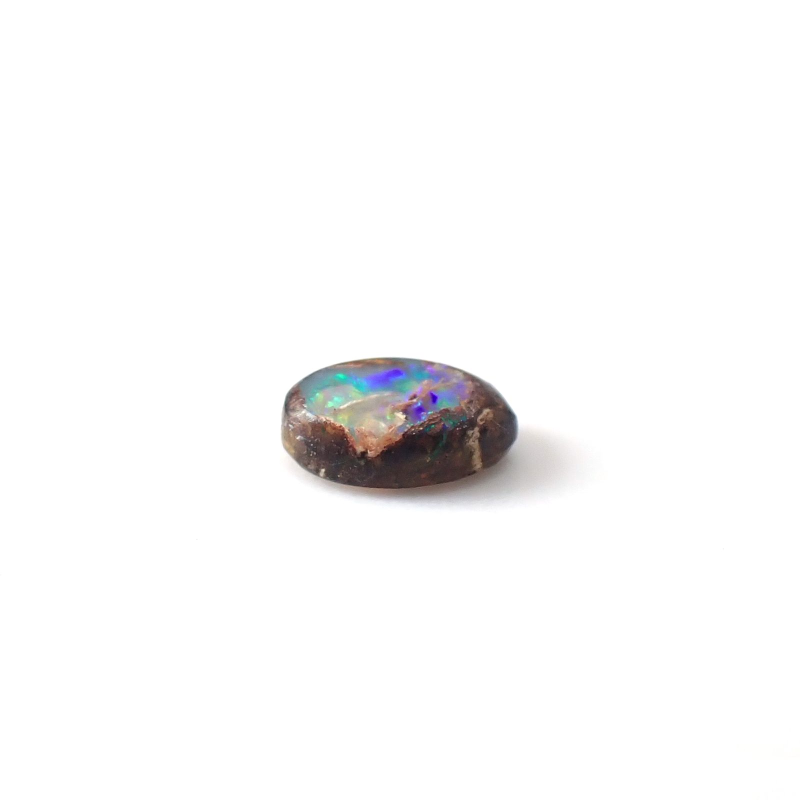 ウッドオパール オーストラリア産 0.21ct / 5x3.6mm前後 [251031198]
