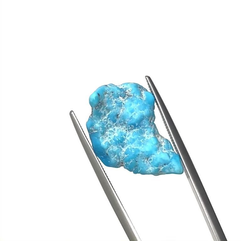 ターコイズ 原石 アメリカ・アリゾナ州キングマン産 10.32ct[240226371  