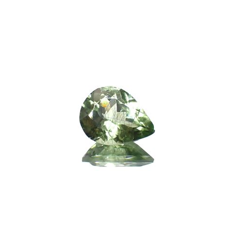 ルドウィジャイトインペリドット パキスタン産 1.87ct[230321240]9.5x7.3mm前後