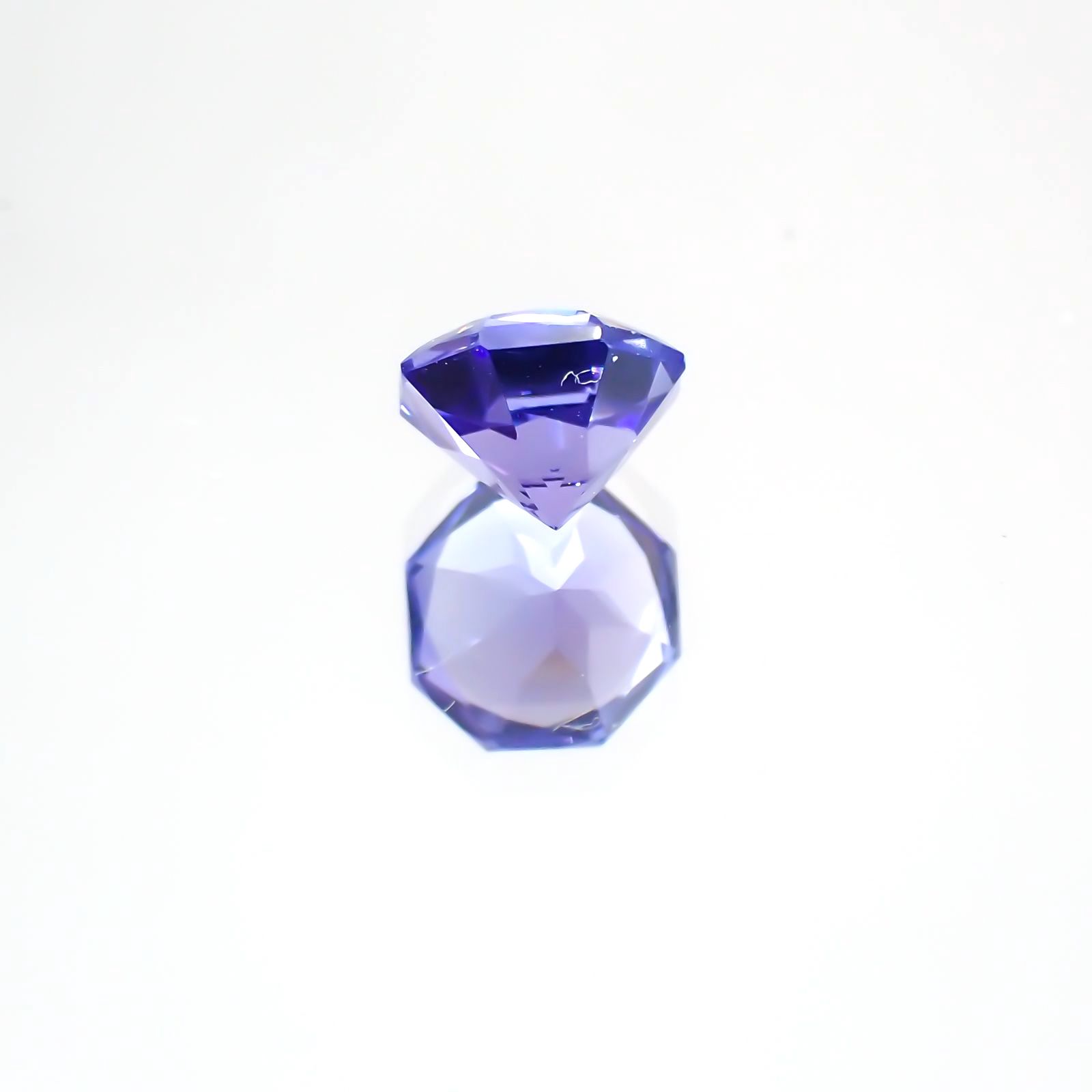 ◇オクタゴンカット◇タンザナイトSA(宝石名タンザナイト) タンザニア産 0.55ct 識別済[24029544]5×5mm前後