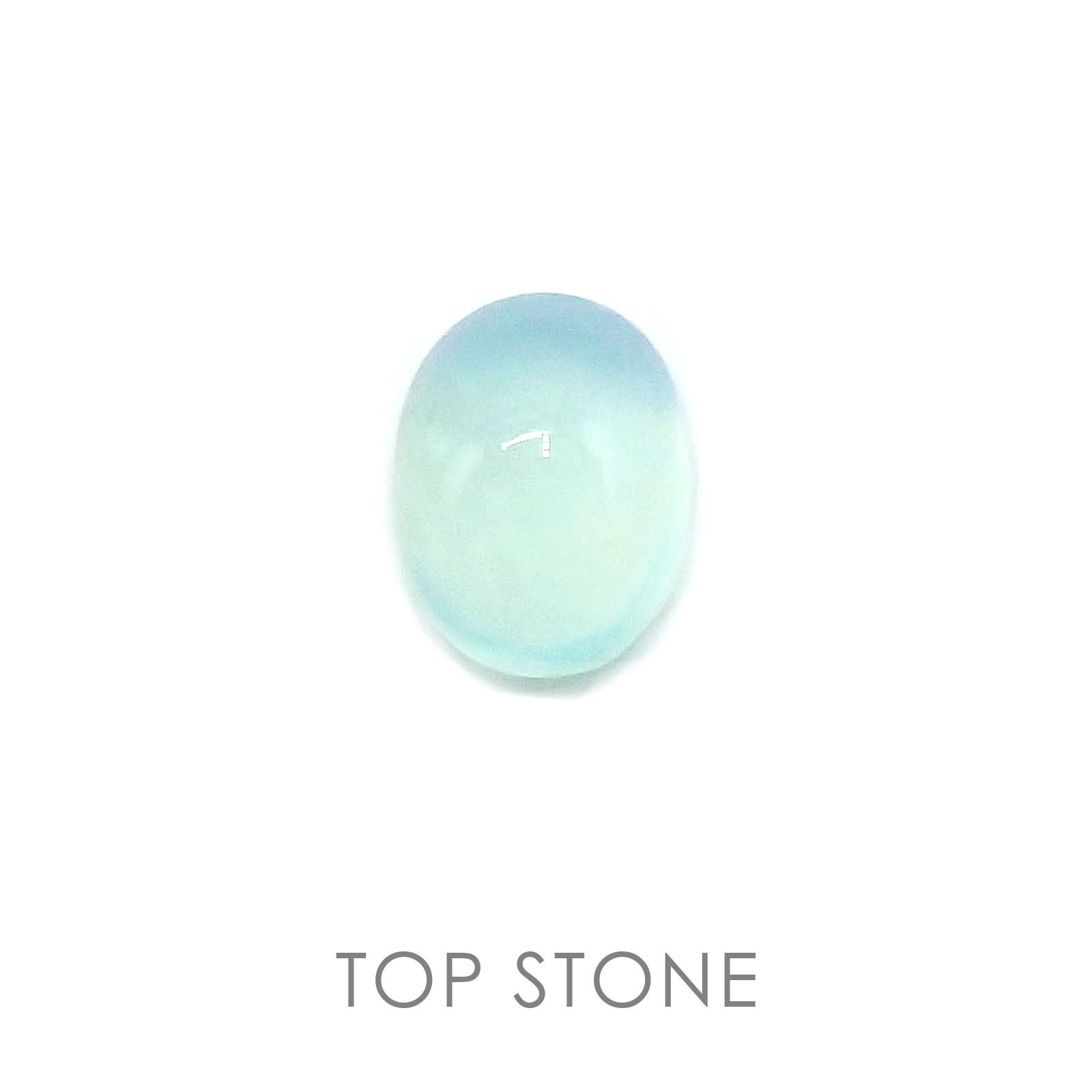 ブルーオパール ペルー産 ルース 0.99ct[20084727]7.9×6mm前後