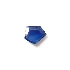 ◇カスタムカット◇サファイア(宝石名サファイア)マダガスカル産 0.55ct 識別済[231225185]5.7x5.9mm前後