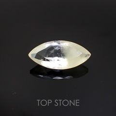サルファーインクォーツ ブラジル産 ルース 6.68ct[20128697]19.9×9.5mm前後