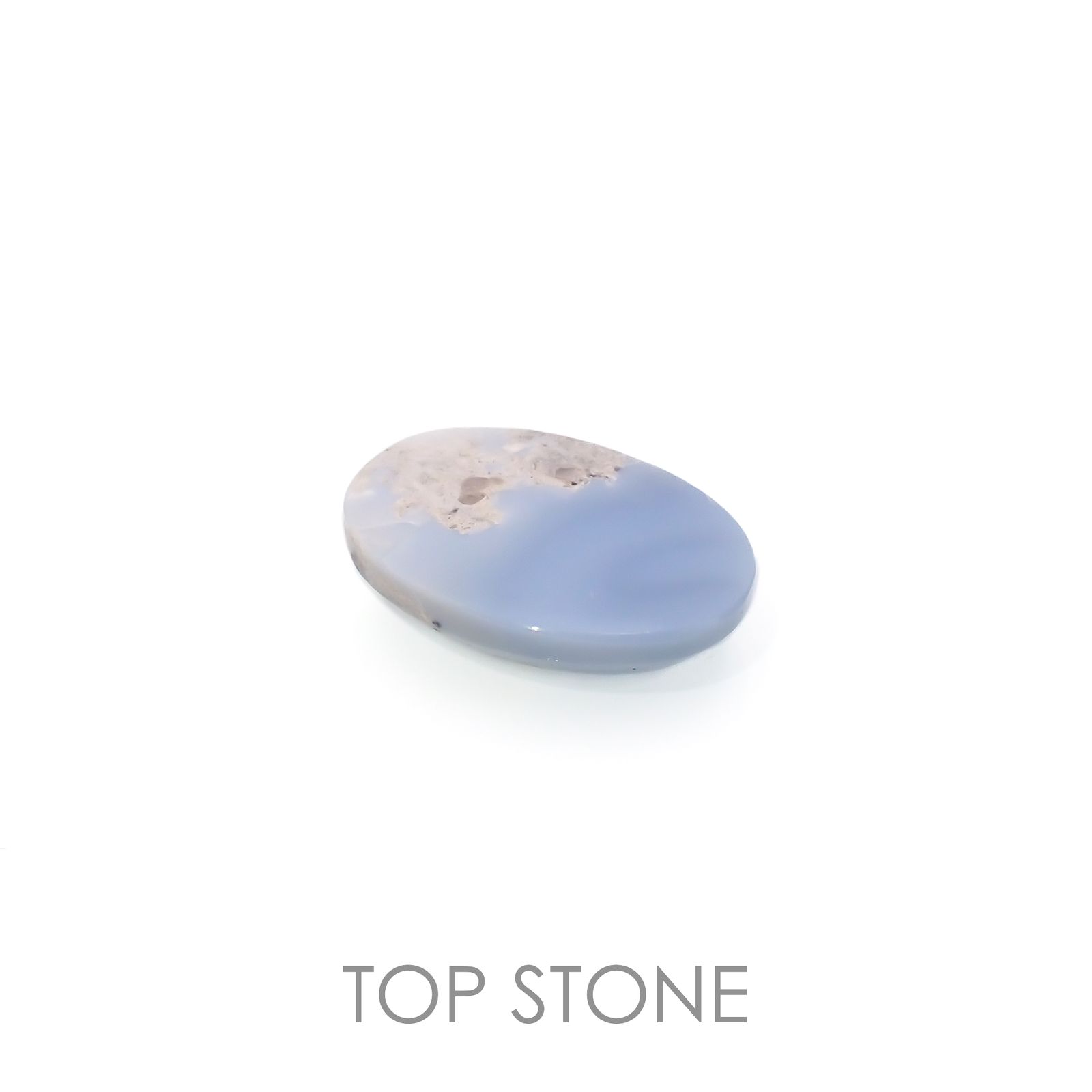 マトリックスブルーオパール アメリカ・オレゴン州産 3.10ct[221219388]13.2x9.5mm前後