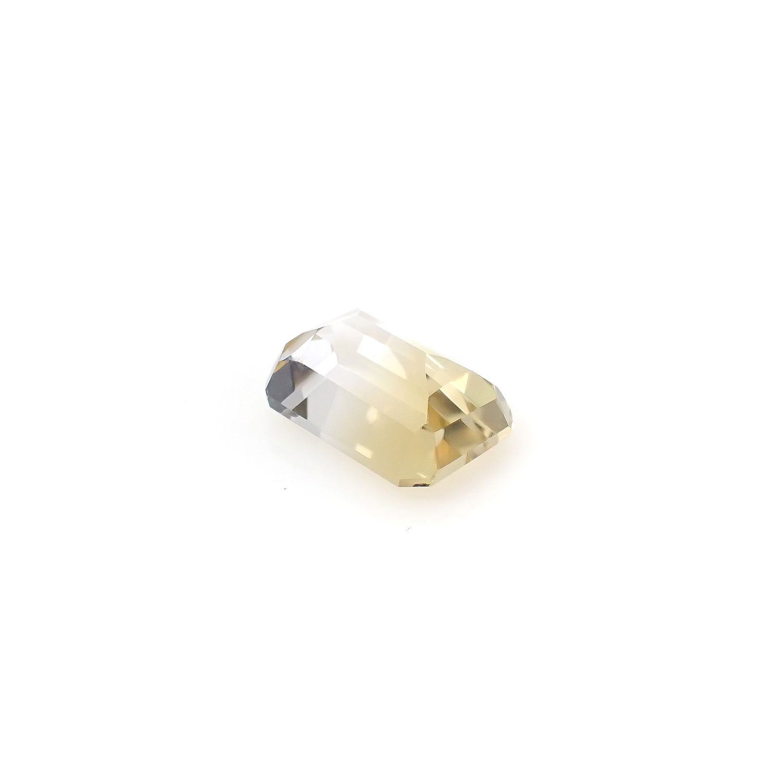 バイカラーシトリン ブラジル・ミナスジェライス州産 7.88ct[240326463]14.2x9.7mm前後