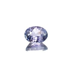 バイカラータンザナイト(宝石名タンザナイト/ゾイサイト)タンザニア産 1.43ct 識別済[230220622]7.8x6.1mm前後