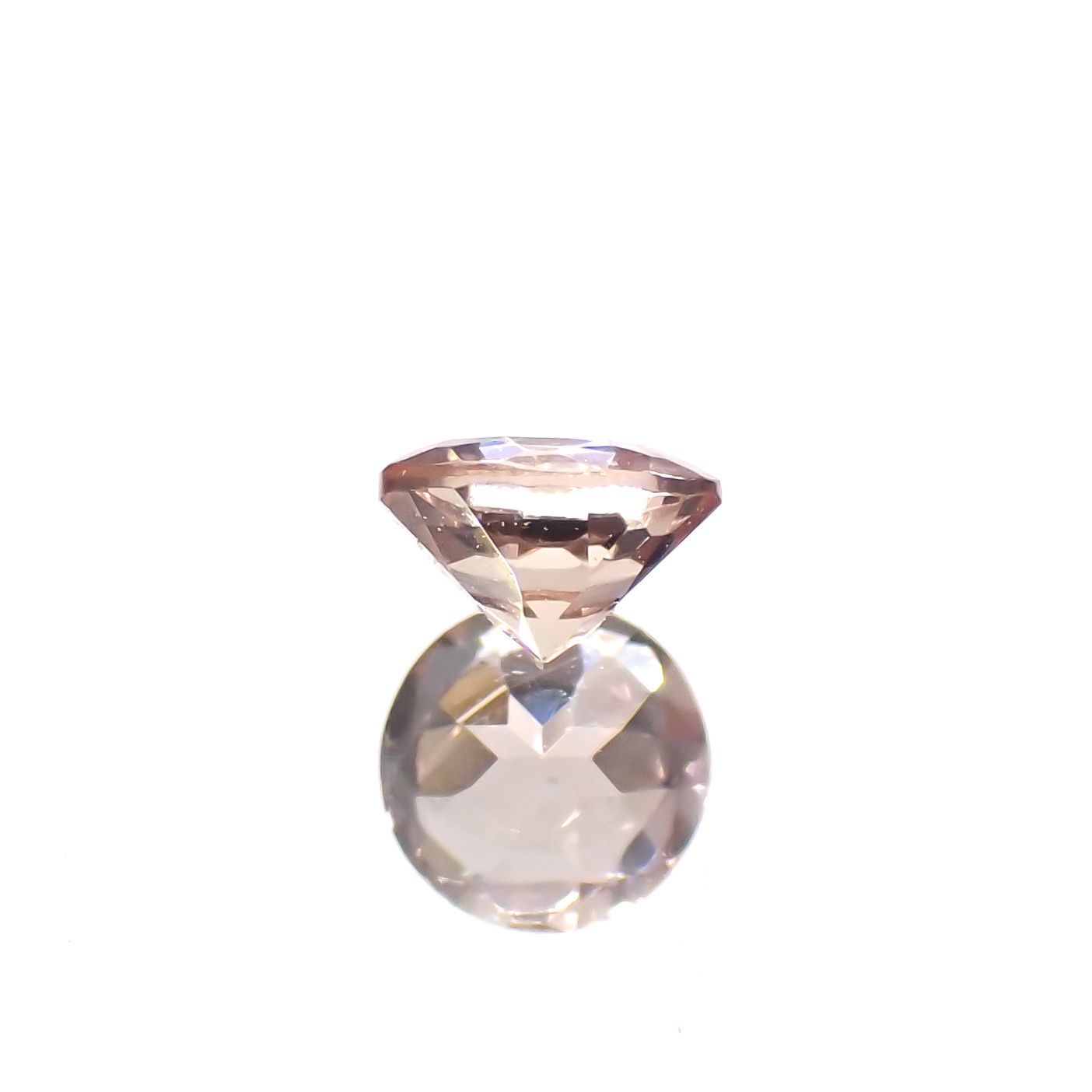 インペリアルトパーズ ブラジル産 0.17ct[230923508]3.4x3.4mm前後