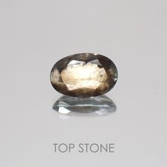 アベンチュリン アクアマリン ブラジル産 ルース 1.544ct ソーティング付き[21019216]9.5×6.6mm前後