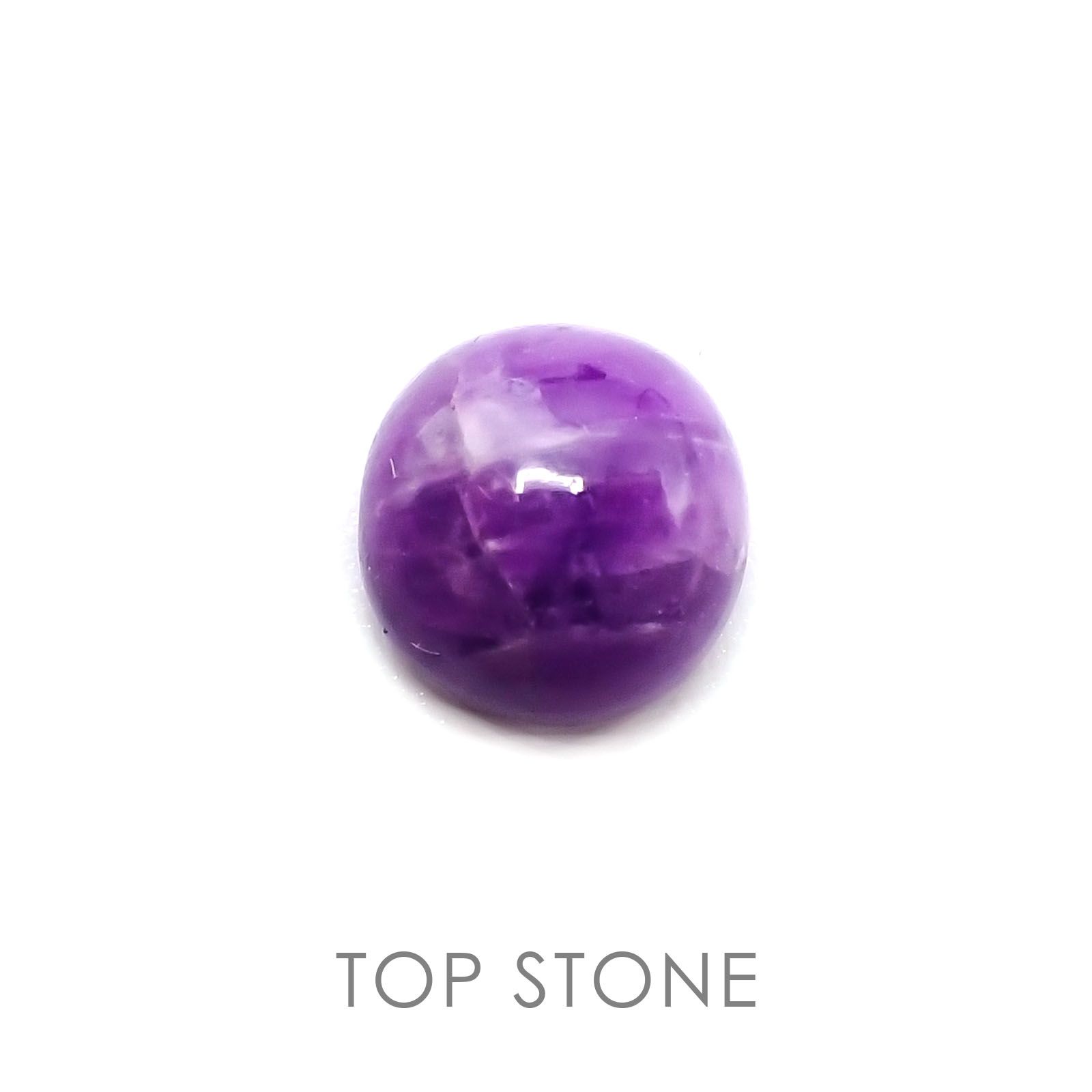 ハックマナイト ビルマ・ミャンマー産 ルース 1.58ct[20117664]7.9×7.6mm前後