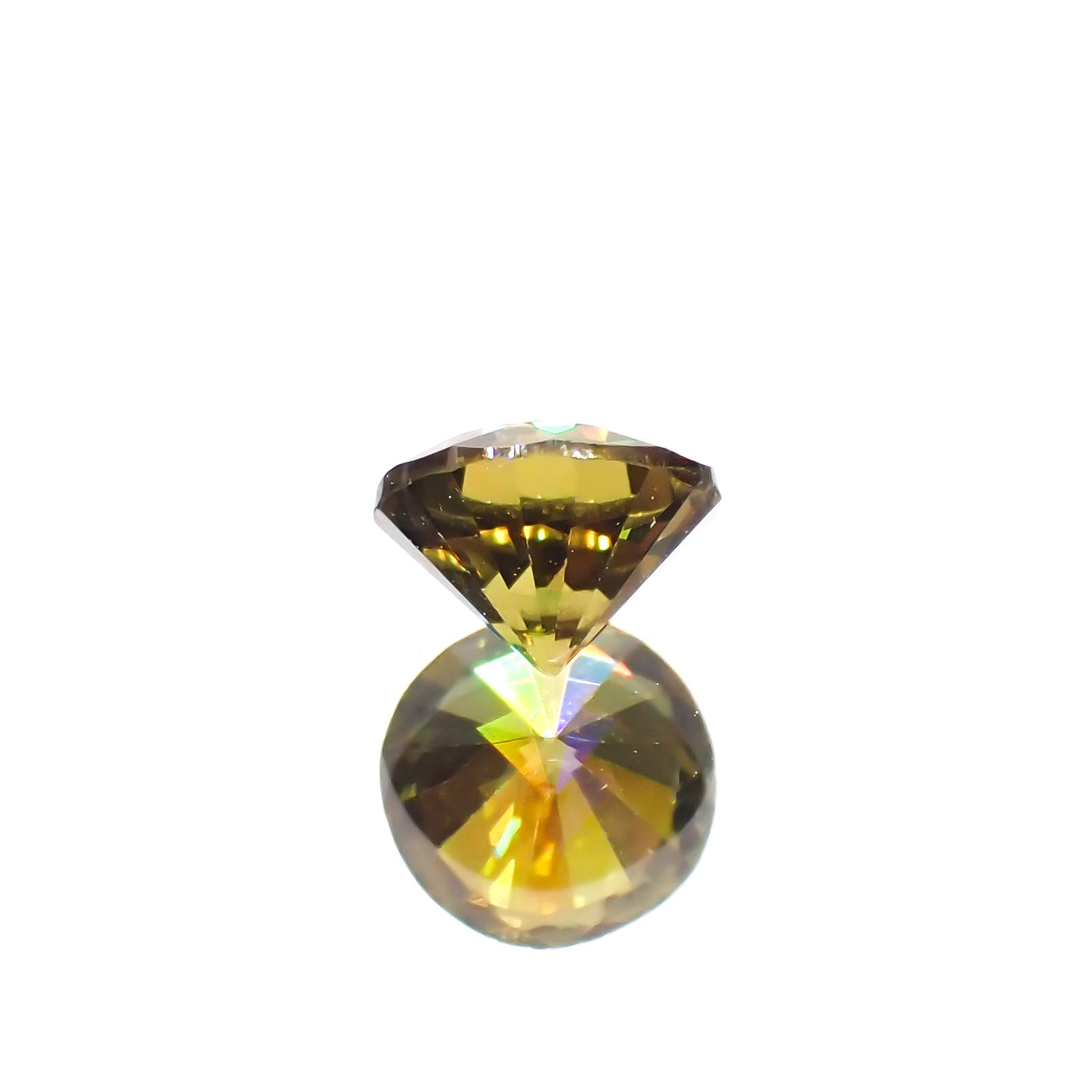 アンドラダイトガーネット(宝石名アンドラダイト・ガーネット)ナミビア共和国産 0.47ct 識別済[230421387]4.5x4.5mm前後