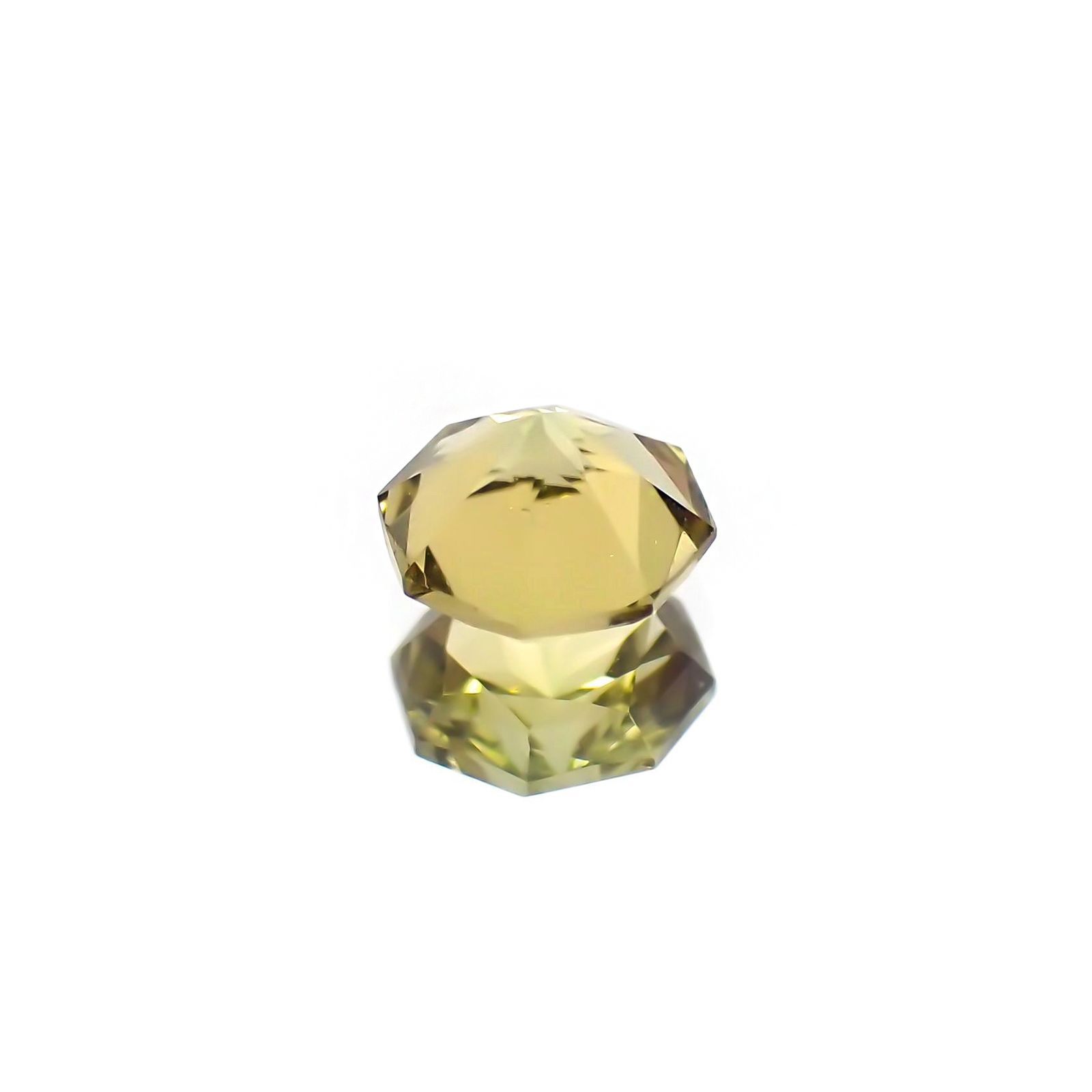 ◇オクタゴンカット◇イエロートルマリン(宝石名トルマリン)ブラジル/アフリカ産 識別済 0.27ct / 4x4mm前後 [260424206]