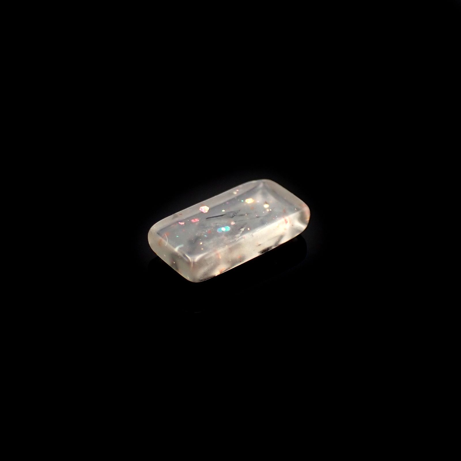 レインボーラティスサンストーン オーストラリア産 0.89ct[230722895]8.8x4.4mm前後